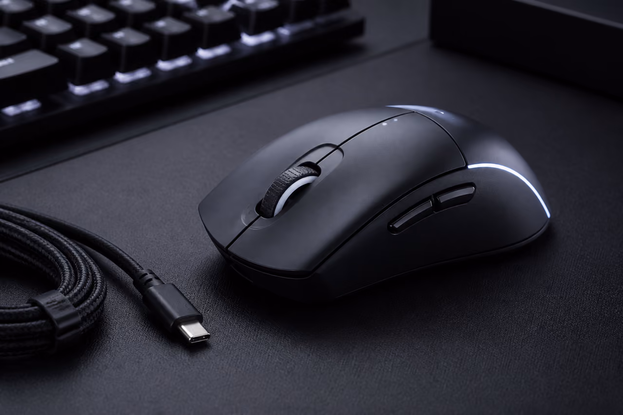 G Pro Wireless G2 Edition Mouse on a Studio Desk