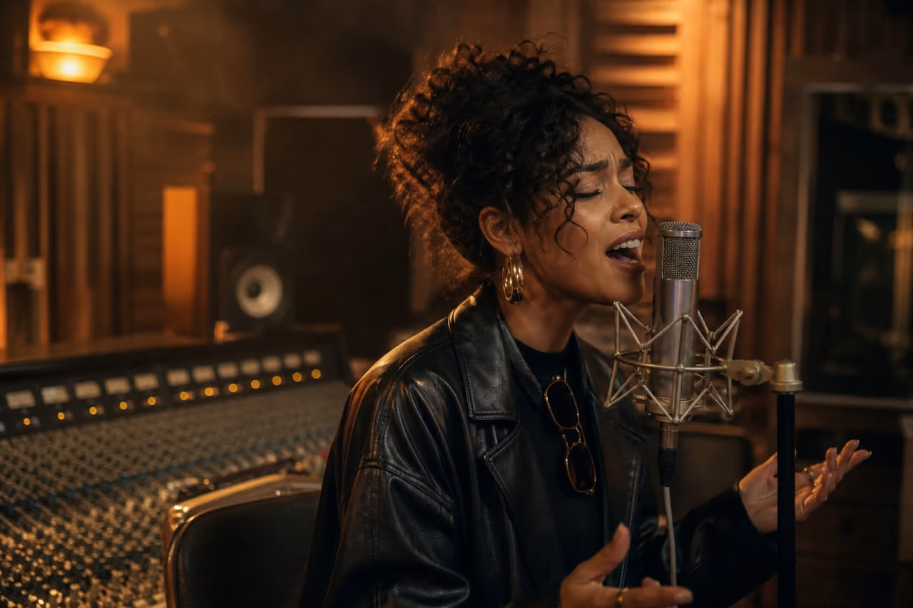 R&B Studio Session for It's a Wrap