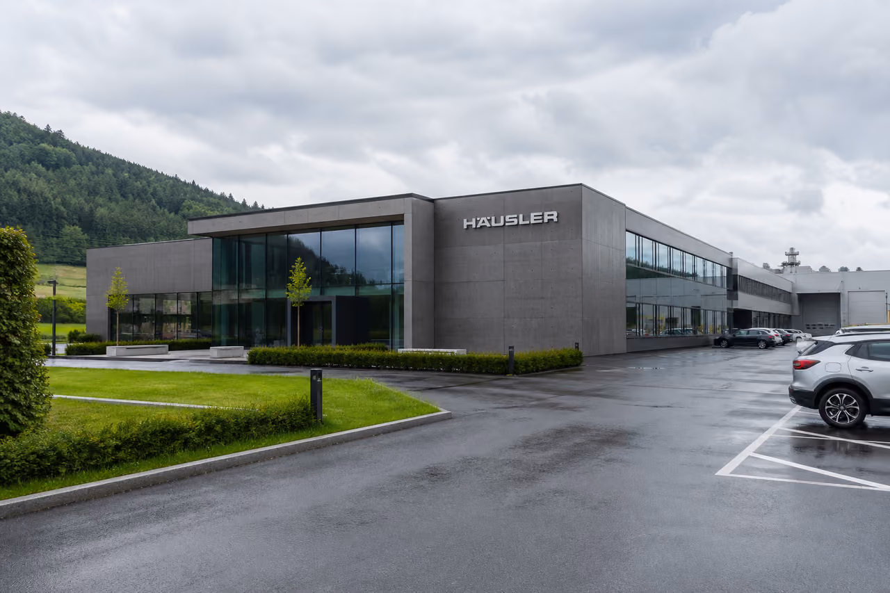 Modern Exterior of the Haeusler Ag Duggingen Industrial Facility
